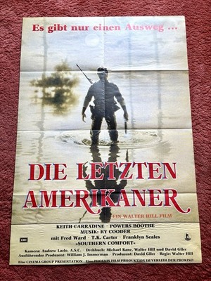 Die letzten Amerikaner Kinoplakat Poster A1, Walter Hill, Powers Booth, Ward