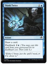 Think Twice C MTG Innistrad Remastered 92 NM