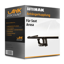 Für Seat Arosa 05.1997-11.2000 AUTO HAK Anhängerkupplung abnehmbar NEU
