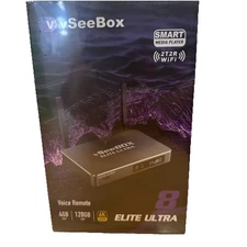 vSeeBox Elite Ultra Streaming Media Player WiFi Enabled with Remote Control