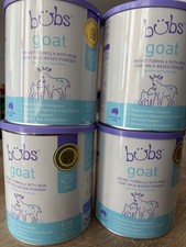 Lot Of 4 Bubs Whole Goat Milk Formula with Iron, Milk-Based 20 Ounce Exp 6/18/27