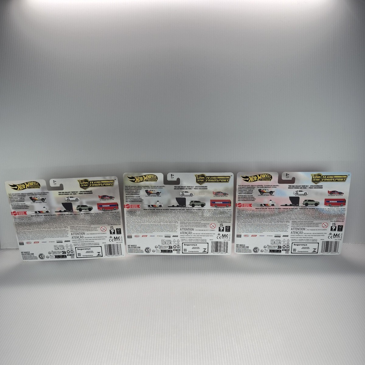 じゅん MATTEL Hot Wheels Team Transport '89 Toyota Supra Nissan 300 ZX