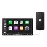 Double DIN Car Stereo 7 Inch Touchscreen Apple CarPlay Android