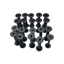 Assortment of 20 Vintage Take-Up Film Spools Lot Mixed 620 Format