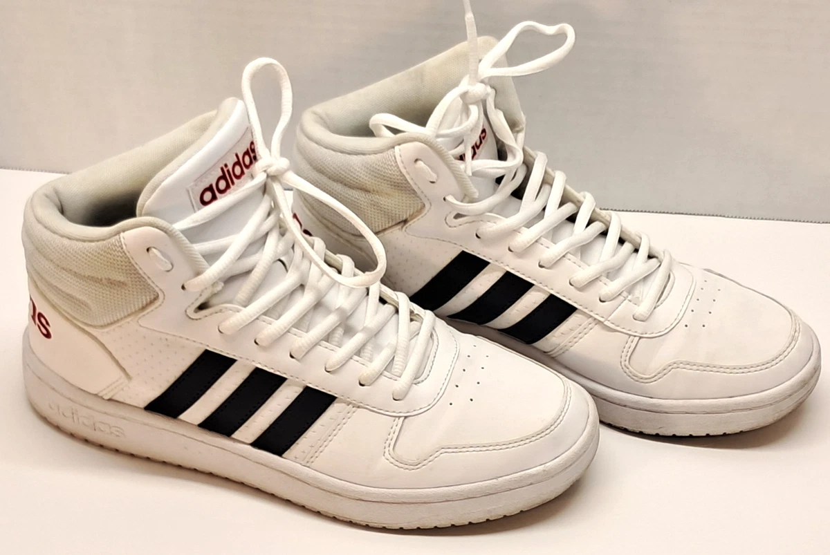 Adidas Hoops 2.0 Mid Black for sale | eBay