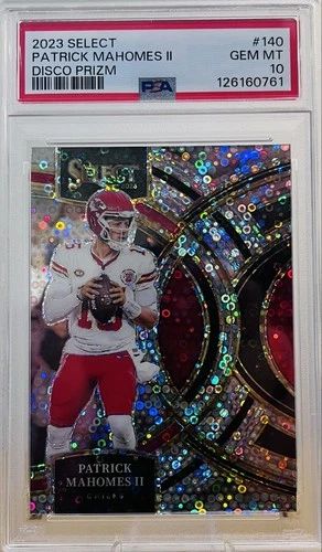 2023 Panini Select - Patrick Mahomes II Disco Prizm PSA 10 💎 POP 13 Chiefs