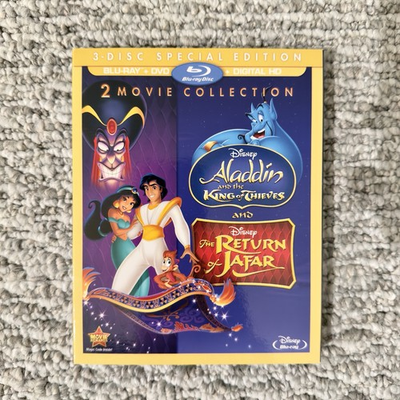 #ad #ad Aladdin amp; the King of Thieves Return of Jafar 2 Movie Special Edition Blu ray $10.00
