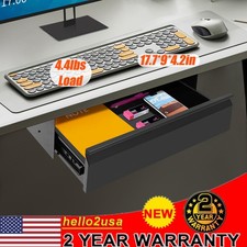 Under Desk Sliding Pull-out Drawer Drawer Storage Organizer For Home/office
