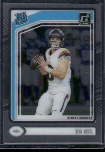 2024 Clearly Donruss #56 Bo Nix FOOTBALL Denver Broncos