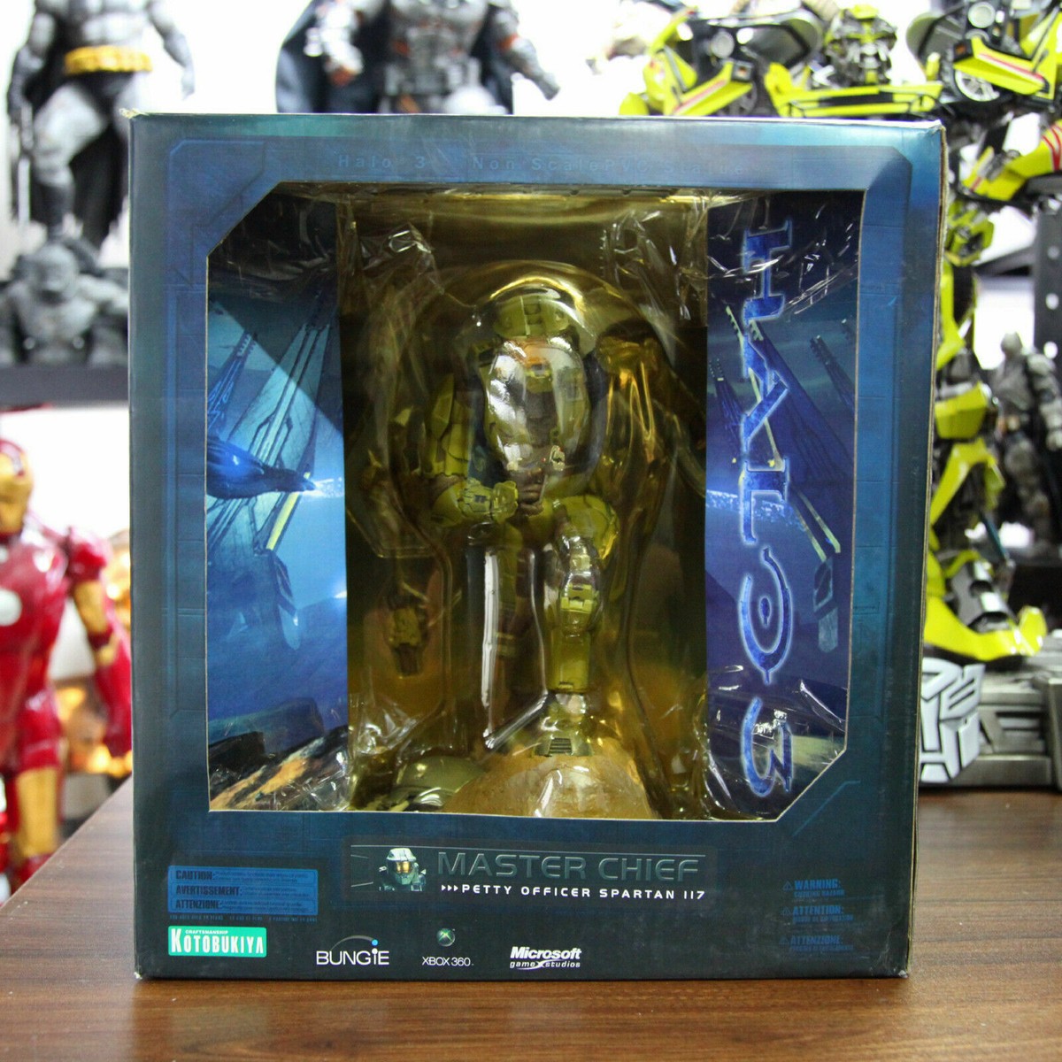 Halo3 PVC Statue ArtFX Master Chief Mark V Armor Does New | eBay