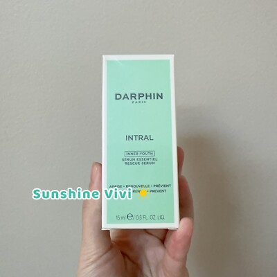 NEW Darphin Intral Inner Youth Serum Essential Rescue Serum 15ml/0.5 Oz MSRP$50