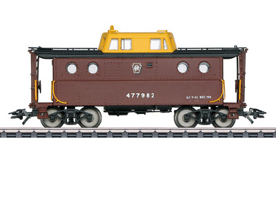 Marklin 45701 HO Pennsylvania Railroad Class N5C Caboose Cabin Car - 3-Rail