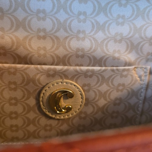 NEW Charming Charlie Quilted Crossbody Clutch Purse -Dark Orange-removable chain - Picture 4 of 9