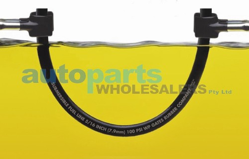 GATES 1/4" SUBMERSIBLE IN-TANK FUEL INJECTION LINE HOSE SAE30R10 SPECS 300mm - Picture 1 of 7