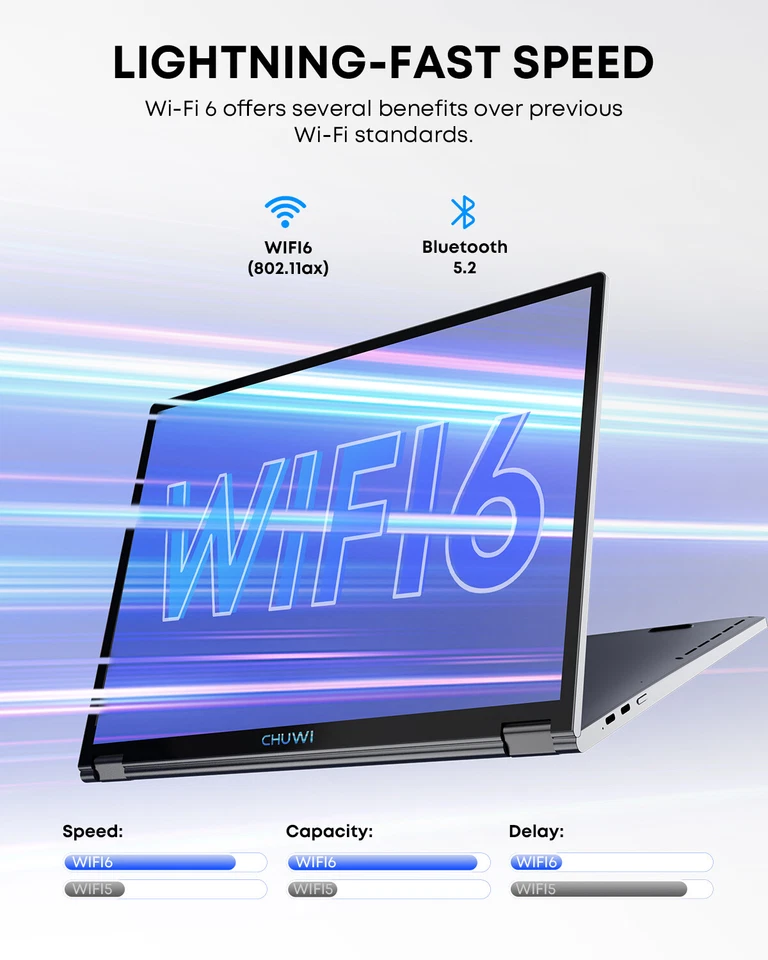 CHUWI MiniBook X Intel N100 10.5in Touchscreen Laptop Mini Size Win11 12G+512G - Image 2 of 4