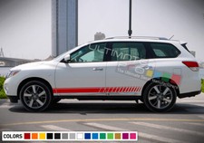 2x Decal Sticker Stripe For Nissan Pathfinder Door Mirror Wing Badge 2016 - 2020 2x Decal Sticker Stripe For Nissan Pathfinder Door Mirror Wing Badge 2016 - 2020