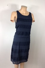 Garnet Hill Navy Dress Womens 2