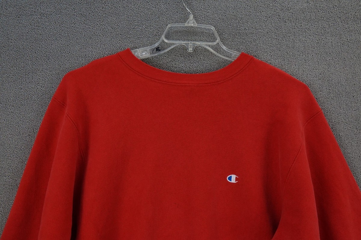80s Champion REVERSE WEAVE red XL USA製 Vintage 80s Red Champion Reverse Weave Sweatshirt XL | eBay