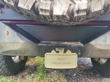 Claymore Mine Tow Hitch Receiver Plug Cover 2 Car Truck Suv Claymore Mine Tow Hitch Receiver Plug Cover 2 Car Truck Suv