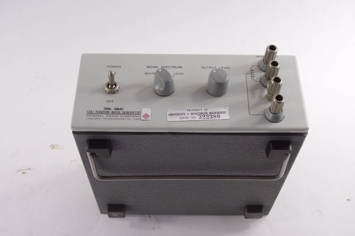 洋楽 Jazz- DIE JUNGEN: RANDOM GENERATORS General Radio Company Model 1382 Random Noise Generator for