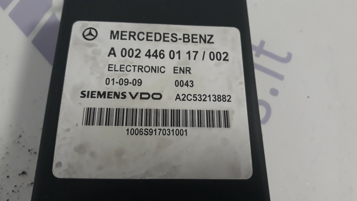 Mercedes Benz MB ENR electronic control unit A0024460117 | eBay