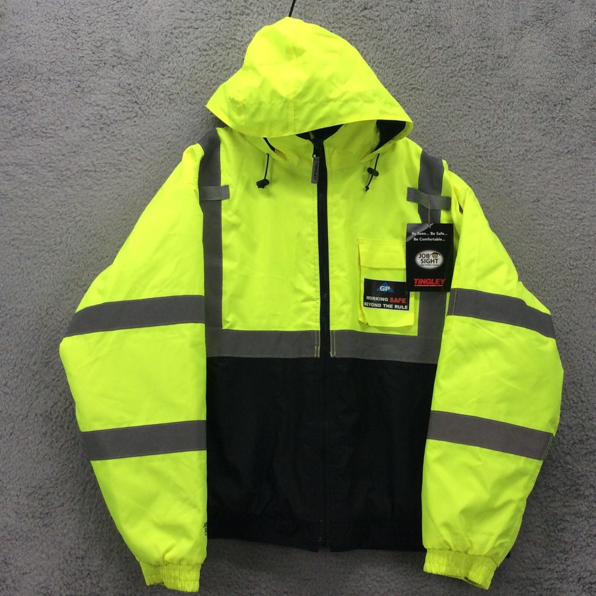 Hi Vis Tingley Jacket Tingley Jacket Men's 4XL XXXXL Yellow