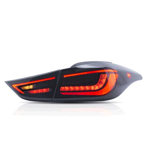 Conjunto de luces traseras LED VLAND ahumadas para Hyundai Elantra secuencial 2011-2015 - Imagen 2 de 9