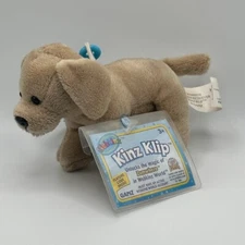 🐕‍🦺Webkinz Kinz Klip Golden Retriever WE230 - Clip-On Plush with Unused Code🌟