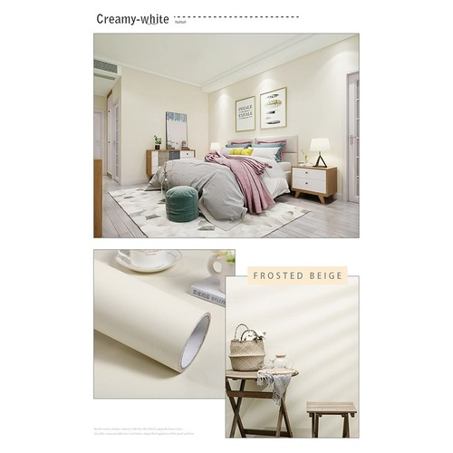 Modern Gray Self Adhesive Wallpaper Room Mural Decals Home Decor Waterproof - Bild 17 von 47