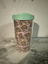 Pusheen Cup With Lid Pizza Burger Fries