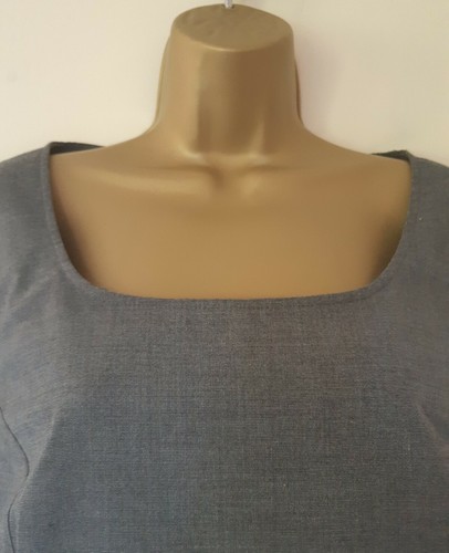 Mothercare Grey Maternity Dress Sz 16 Smart Business Vgc! - Picture 6 of 11