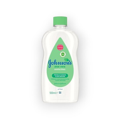 Johnsons Baby Oil Aloe Vera 500ml
