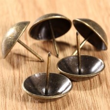 1/5pcs 30mm Antique Bronze Upholstery Nails Tack Stud for Jewelry Box Case Sofa