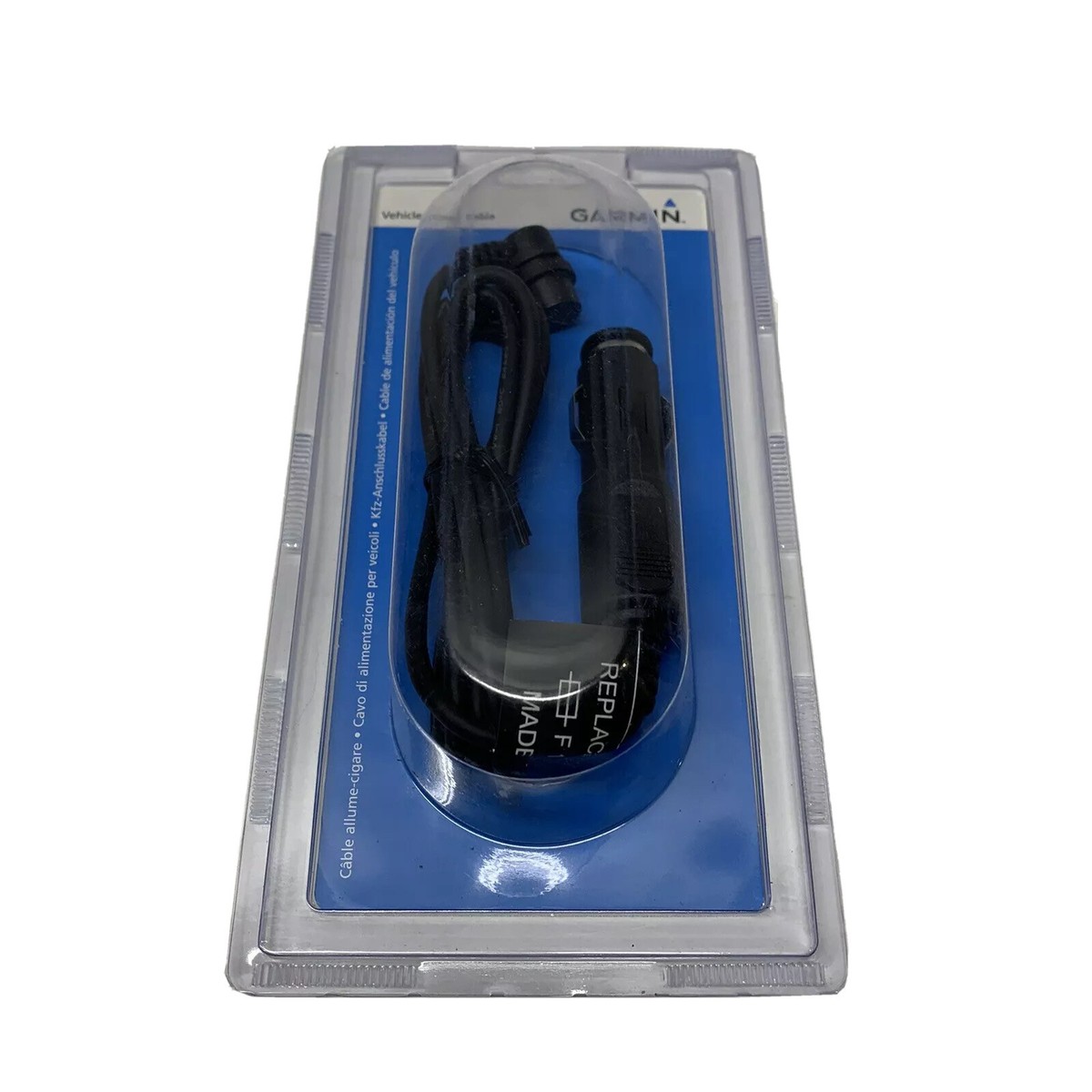 Garmin 12V GPS Power Adapter Cable for Car Charger Cigarette Lighter OEM  Sealed