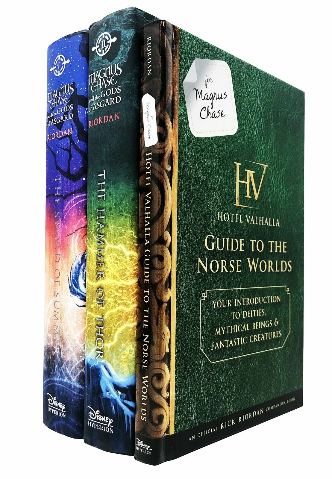 Rick Riordan Magnus Chase Deluxe Collection 3 Books Set Norse Mythology