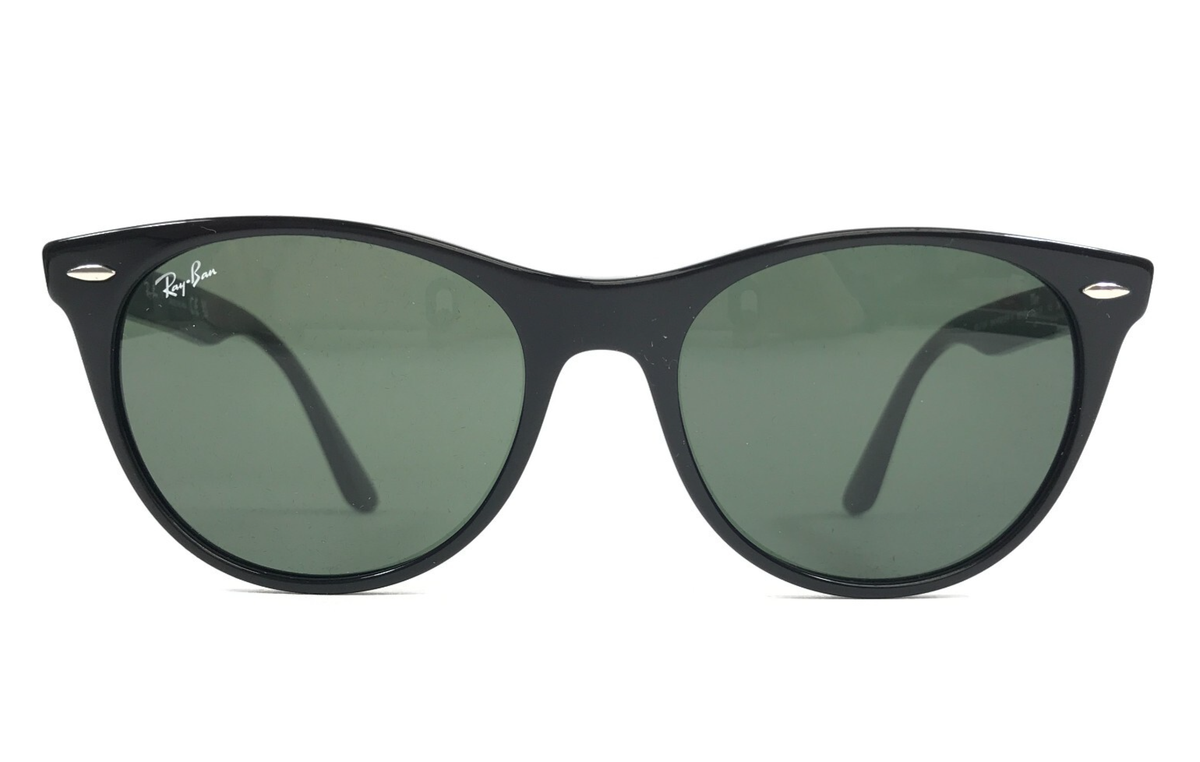 Ray-Ban Sunglasses RB2185 WAYFARER II 901/31 Black Frames w  display picture 1