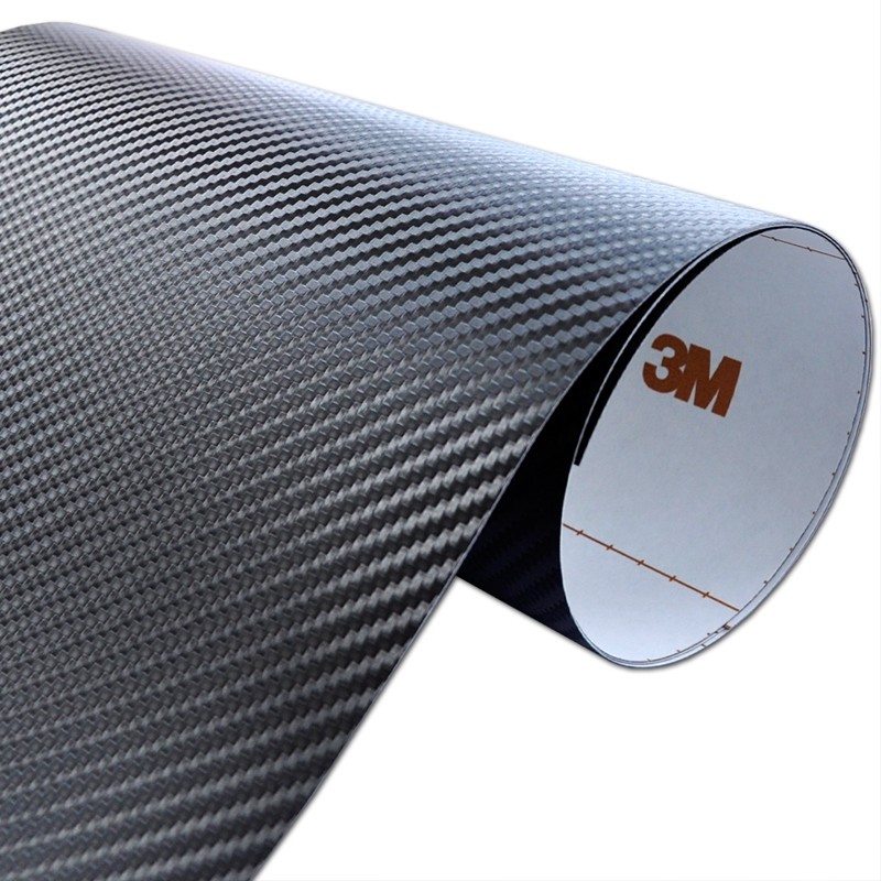 Vinyle thermoformable carbone 3D 3M Di-Noc CA-421 adhésif anti-bulle pour covering