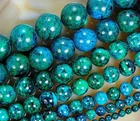 Wholesale 6/8/10/12mm Green Azurite Chrysocolla Gemstone Round Loose Beads 15''