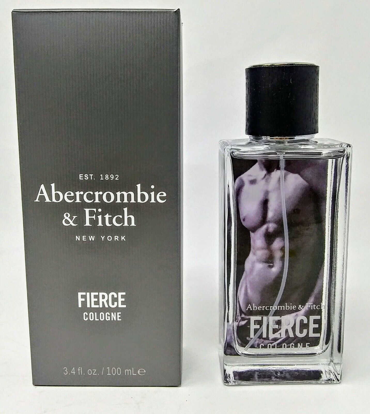  Abercrombie & Fitch Fierce Cologne 3.4 oz : Beauty & Personal  Care