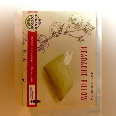 Headache pillow heat and cold aromatherapy/ microwave