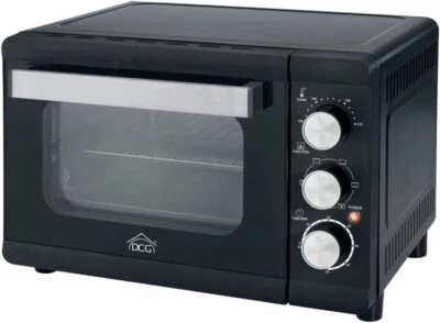 FORNO ELETTRICO VENTILATO 24 LITRI CON TEGLIA E GRIGLIA DCG MBN24 MULTIFORNO