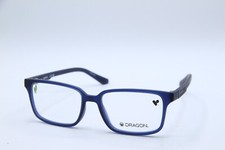 NEW DRAGON DR2017 410 DARK BLUE AUTHENTIC EYEGLASSES 55-17