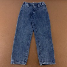 Express Women's Size 6 Dark Wash Denim Super High Rise Ankle Jeans
