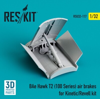 BAe Hawk T2 100 Series air brakes for Kinetic/Revell kit 1/32 Reskit RSU32-0117