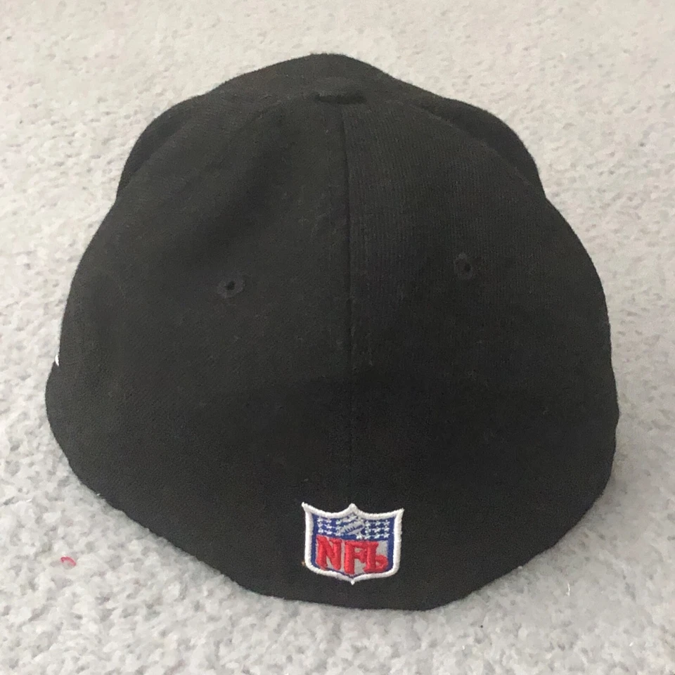 Denver Broncos Super Bowl XXII Patch New Era 59Fifty Hat Mens Size 6 7/8 Black - Image 4 of 4