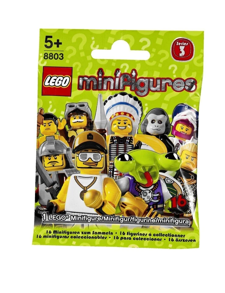 LEGO Series 3 Collectible Minifigures 8803 - Mummy (SEALED) - Image 2 of 2
