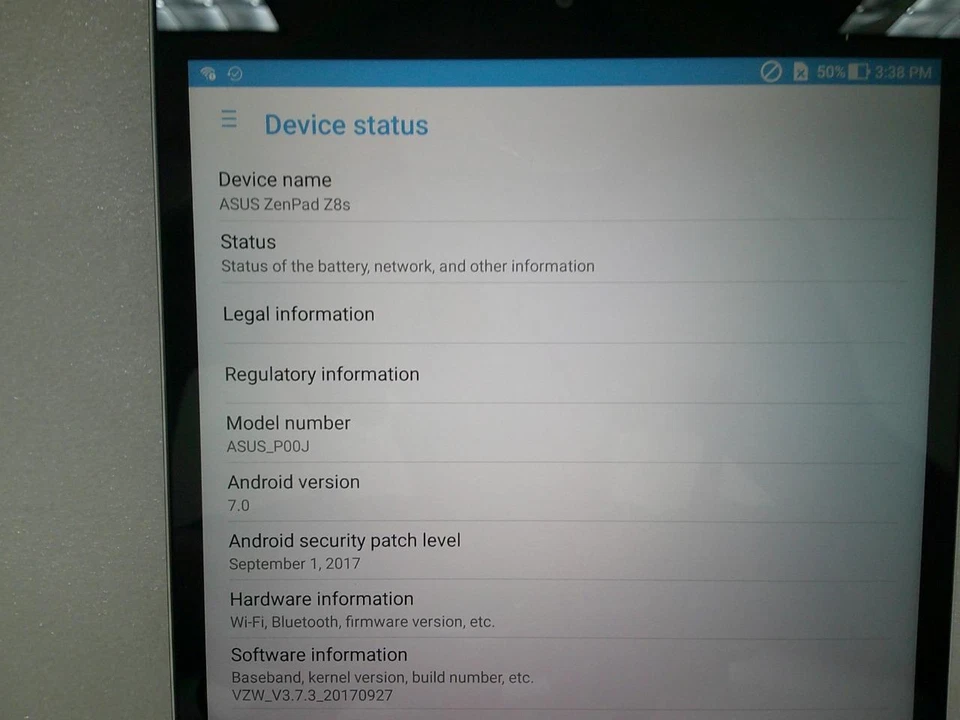 ASUS ZenPad Z8s 16GB (Verizon) 7.9" Tablet P00J - Image 2 of 4