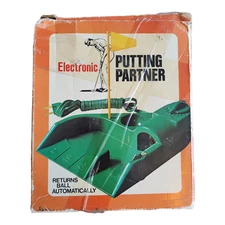 1960's Oscar Jr Electronic Putting Partner Golf Ball Return Model JR-100 Tested!