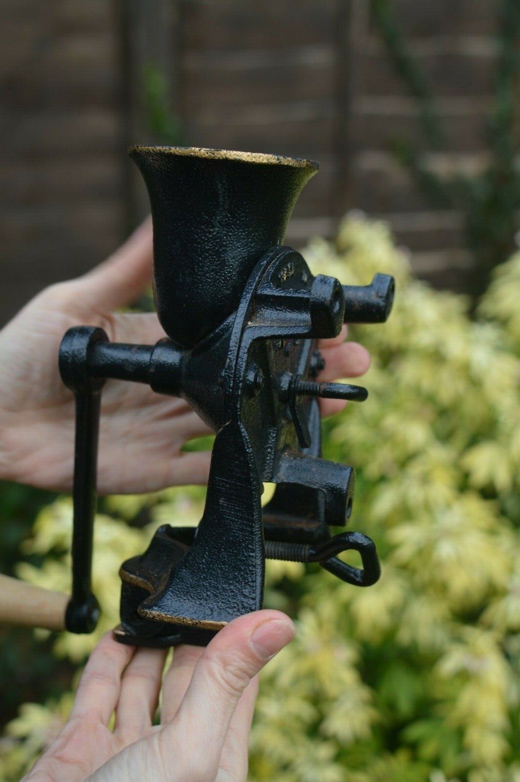 Vintage No.1 Spong Cast Iron Coffee Mill / Grinder eBay