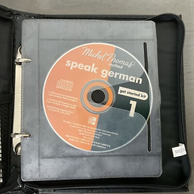 Michel Thomas Method: Speak German Beginner (10 Disc CD Audio Set, 2006)